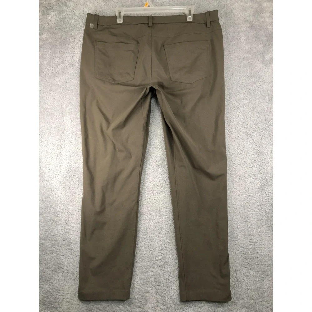 Lululemon ABC 5-Pocket Pants Men's Size 39x30 (Tag 38) Brown